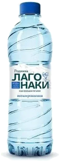 Родники Лаго-Наки 0,5 л, 12 шт.